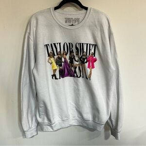 Taylor Swift Lovers Era Silhouette Crewneck Sweatshirt